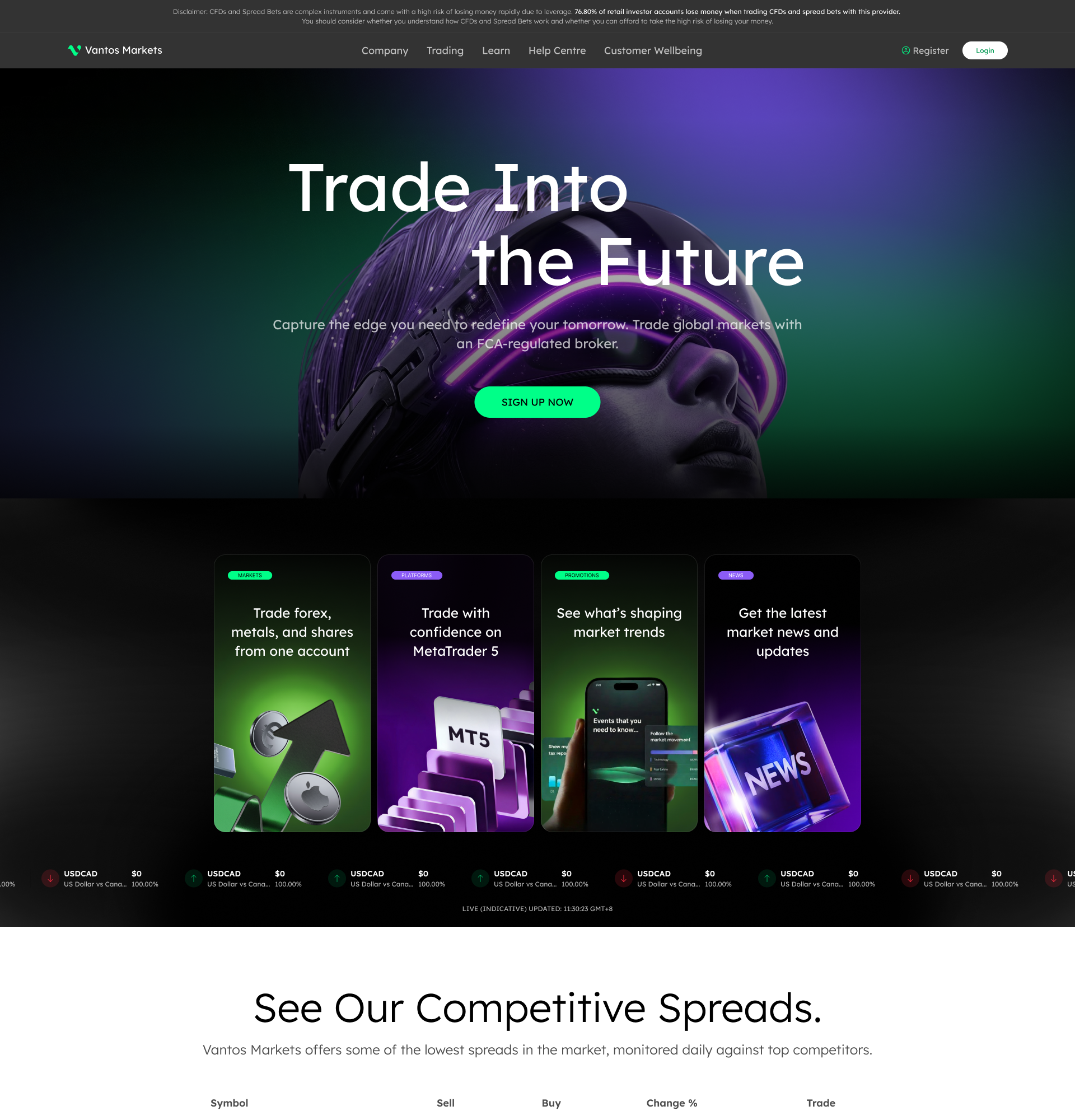 Homepage page